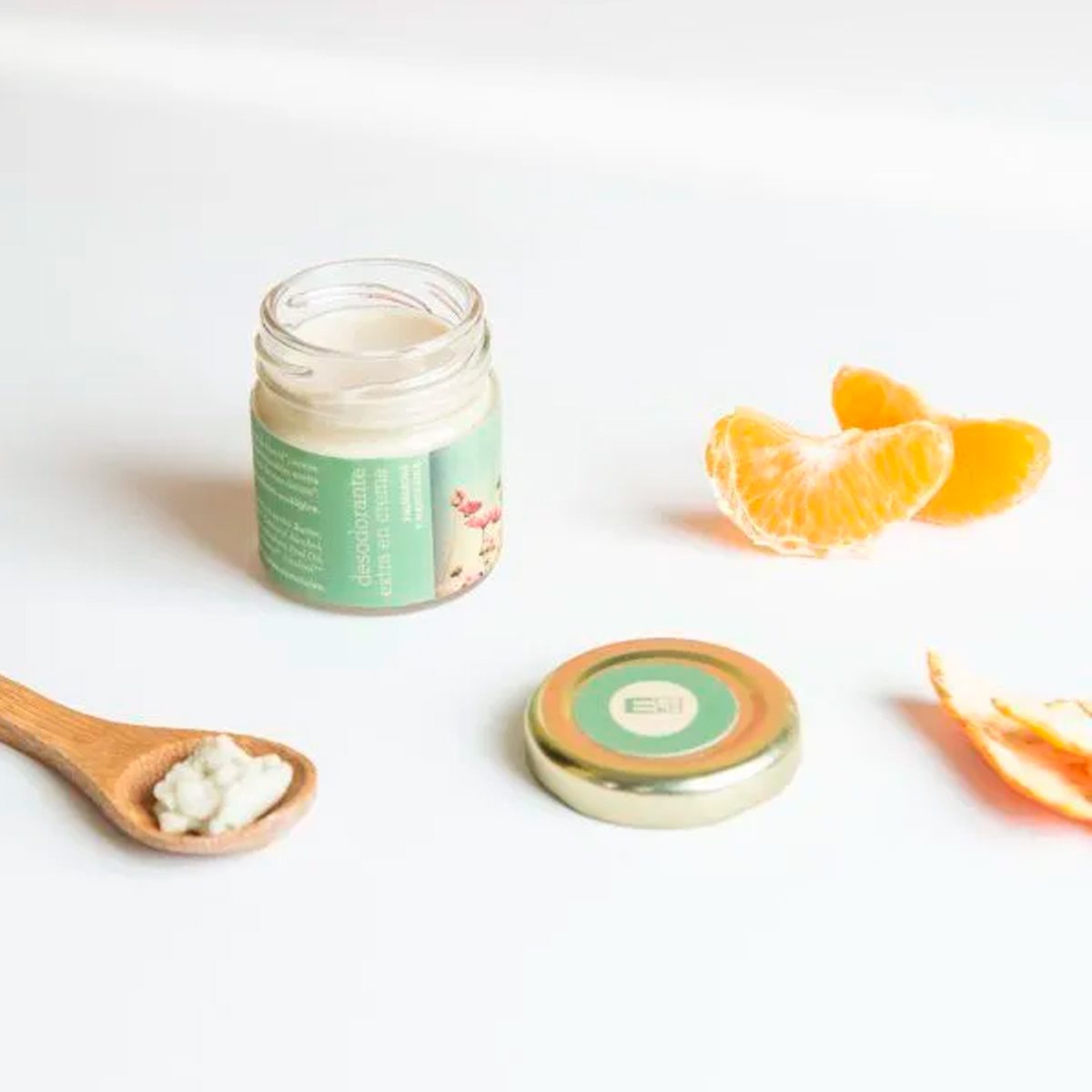 Desodorante extra en crema de Mandarina y Palmarosa - Imagen 2