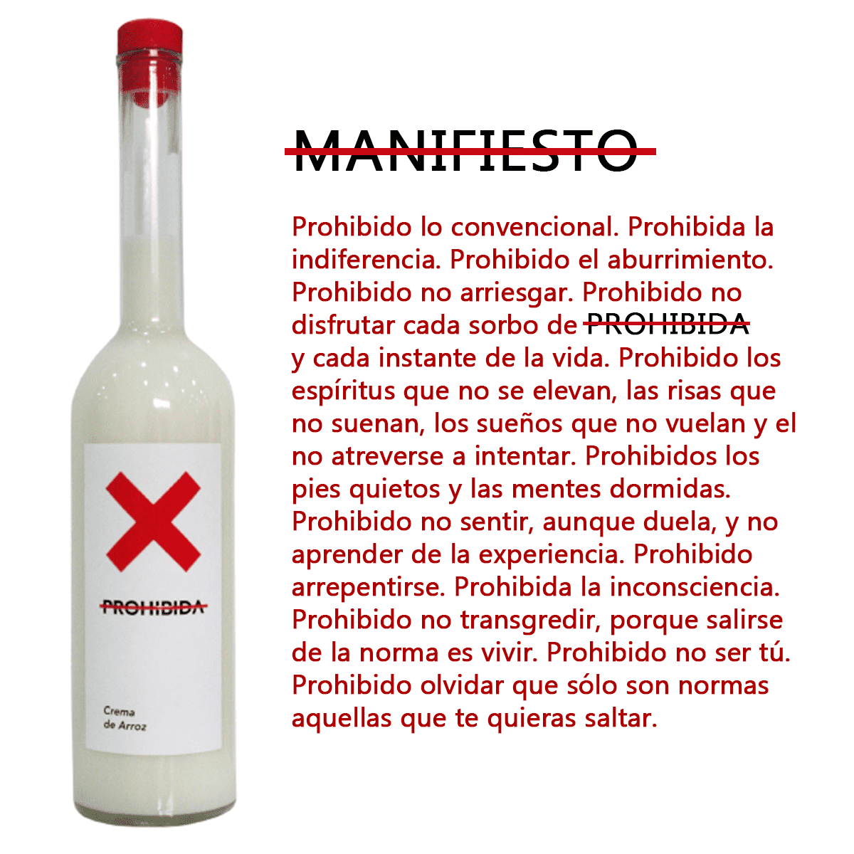 Licor Crema de arroz - Imagen 2