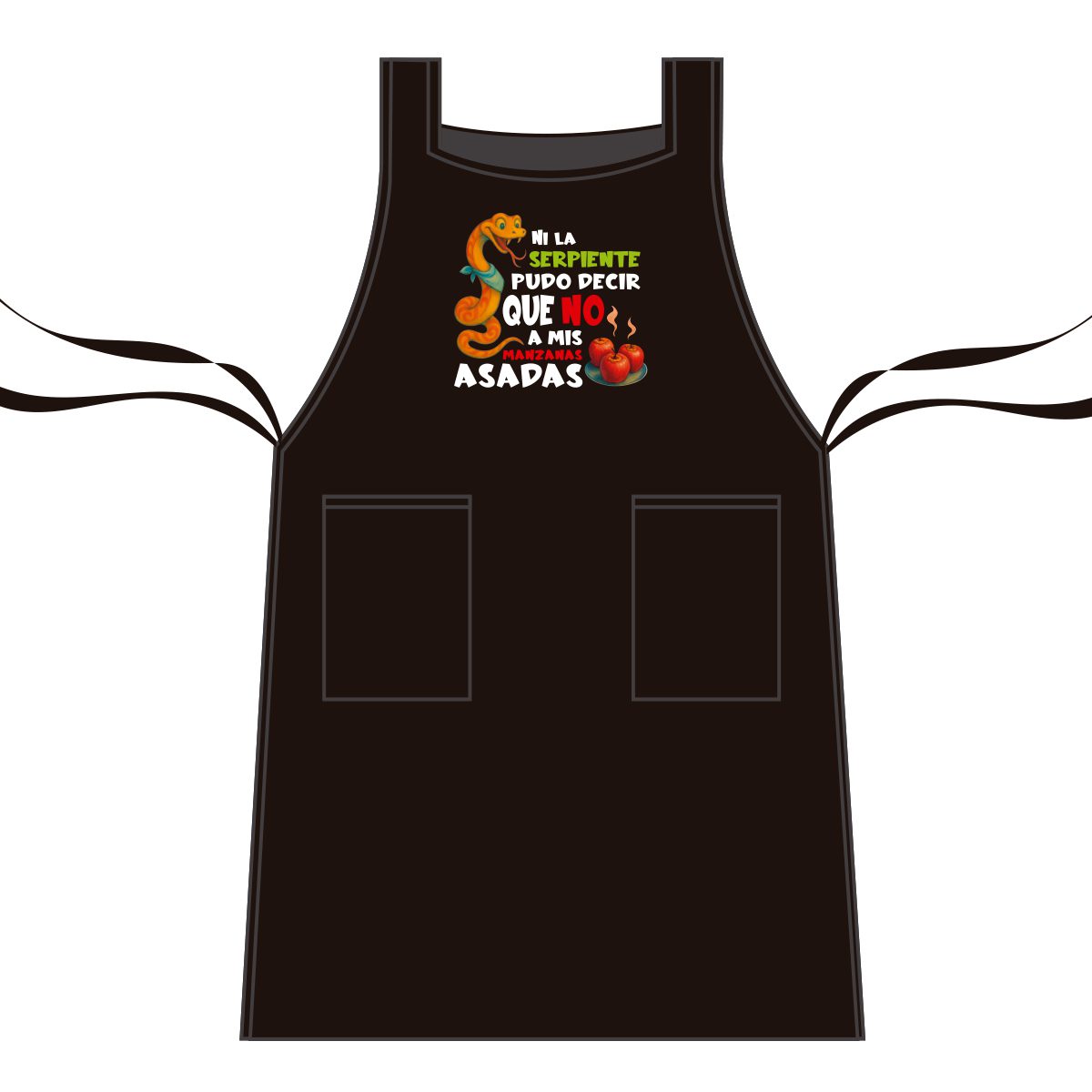 DELANTAL MANZANAS ASADAS